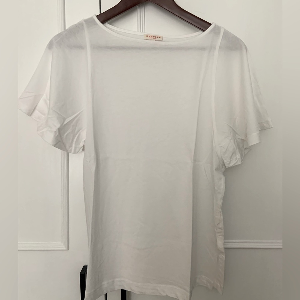 DemyLee dolman sleeve white shirt in size small